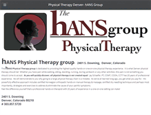Tablet Screenshot of hansptgroup.com